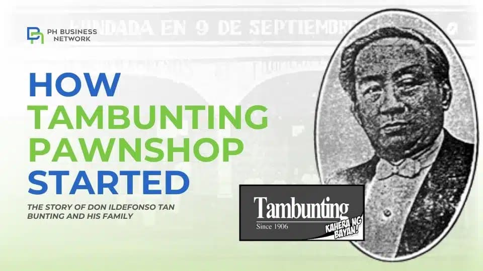 Tambunting Pawnshop: From Garbage Collector to 1,000 Branches